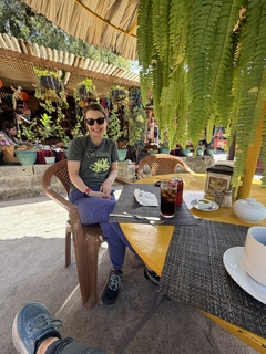 Breakfast in Panajachel before our last leg