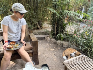 This dog understands this woman
