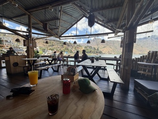 Lunch with a lovely view