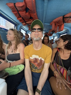 Brian, eyeing the escape route