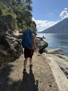 Back through the nature reserve to our boat