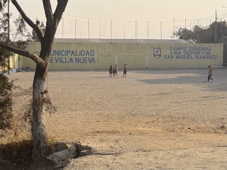 A Villa Nueva soccer field