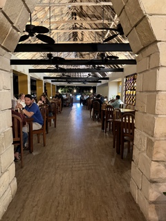 The Jungle Lodge restaurant…