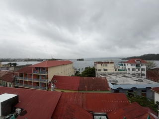 Not obvious from the photo, but rough weather