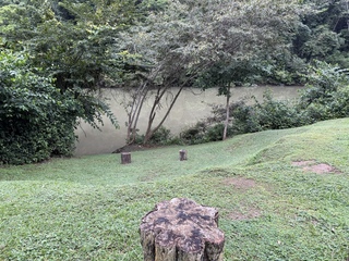 The Makal River out back