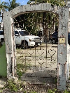 Old gate, all that’s left