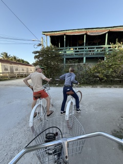 There's not really a right or wrong answer on Caye Caulker