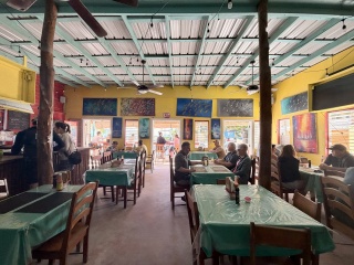 Breakfast at the Paradiso Cafe