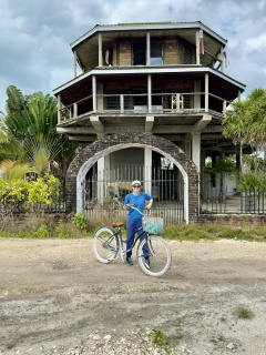 Theresa and some aspirational vacation property