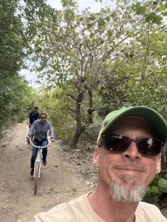 He’s getting cocky with the in motion selfies