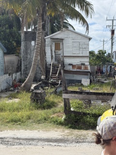 Another tough looking shack, across from Errolyn’s House Of Fry Jacks