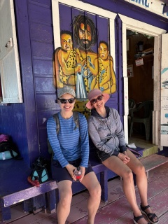 Theresa and Anne, feel the joy