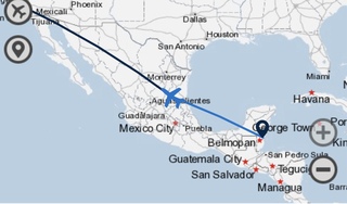 The bumpy middle of Mexico skies