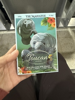 Theresa finally found that manatee